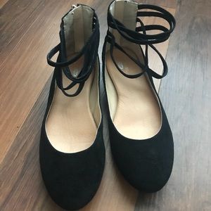 Dr. Scholls Black Flats